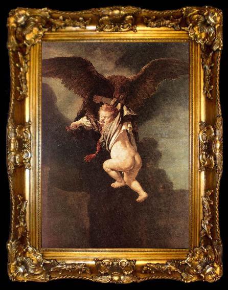 framed  REMBRANDT Harmenszoon van Rijn Rape of Ganymede dh, ta009-2